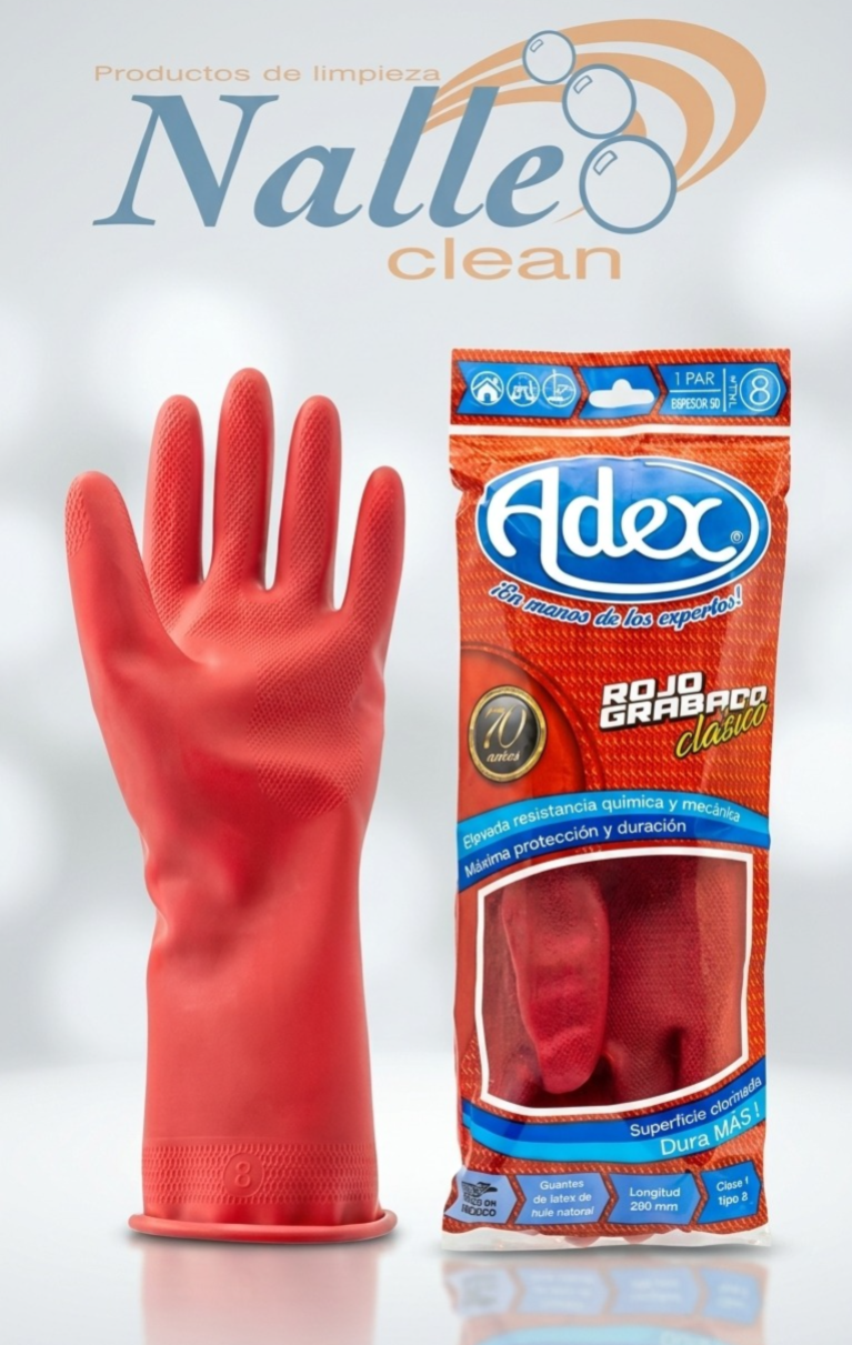 Guantes Adeex – Resistentes y cómodos para limpieza y uso general