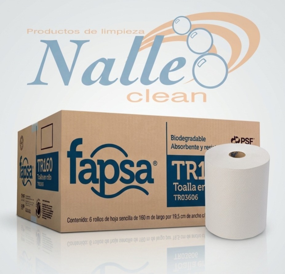 Toalla en rollo Fapsa – Alta absorción para uso industrial