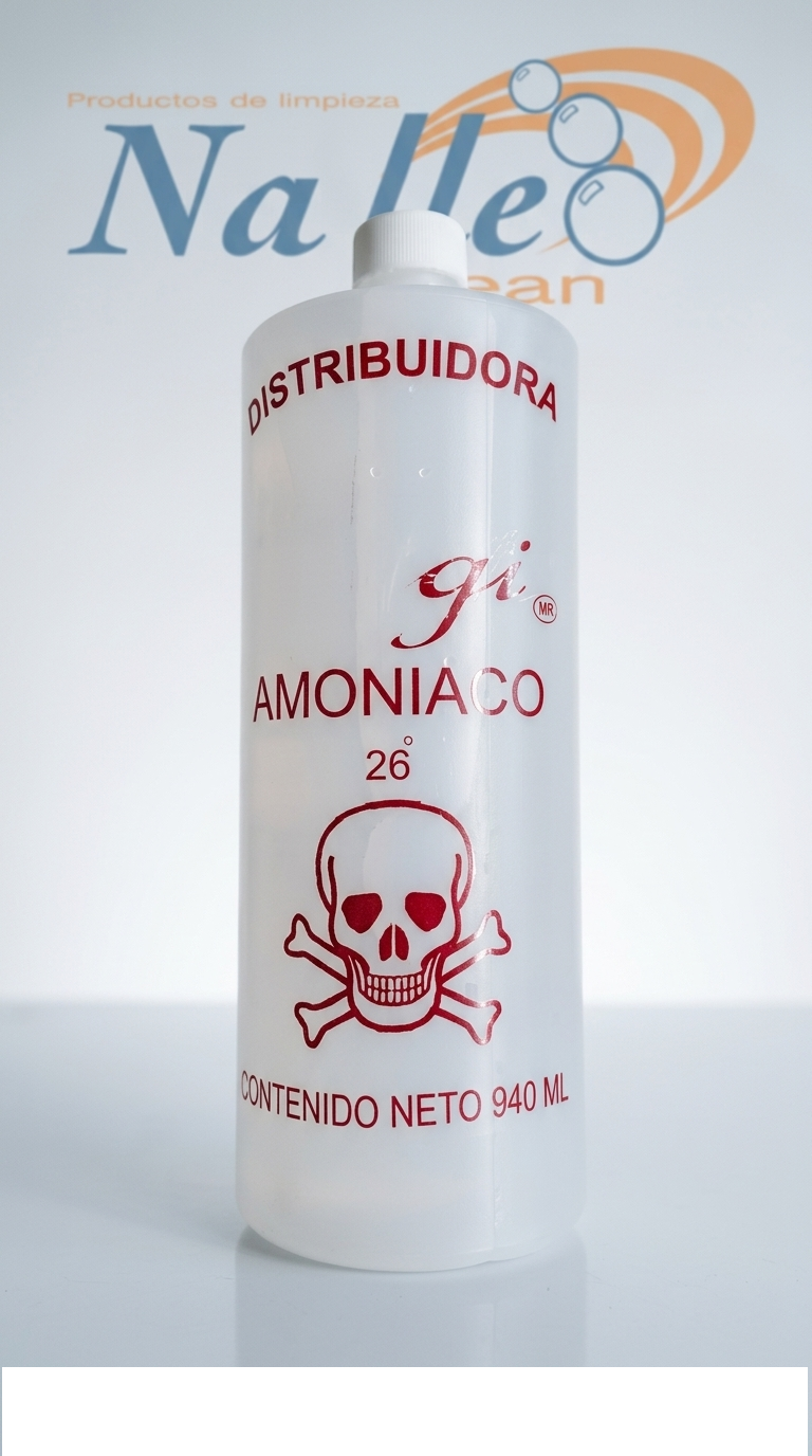 Amoniaco Nalleclean 1 litro – Limpiador multiusos