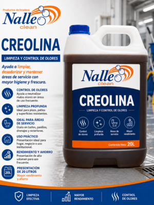 Creolina Nalleclean 4L – Poderoso Desinfectante y Desodorizante